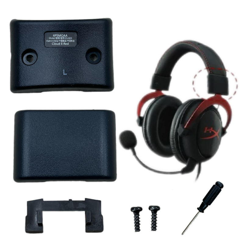 Dodatak za kopču trake za glavu za Kingston HyperX Hurricane 2 Tomahawk Alpha Storm — kompatibilno s Hurricane 2 Tomahawk Alpha Storm; jednostavna ugradnja; prilagođeno uzorcima
