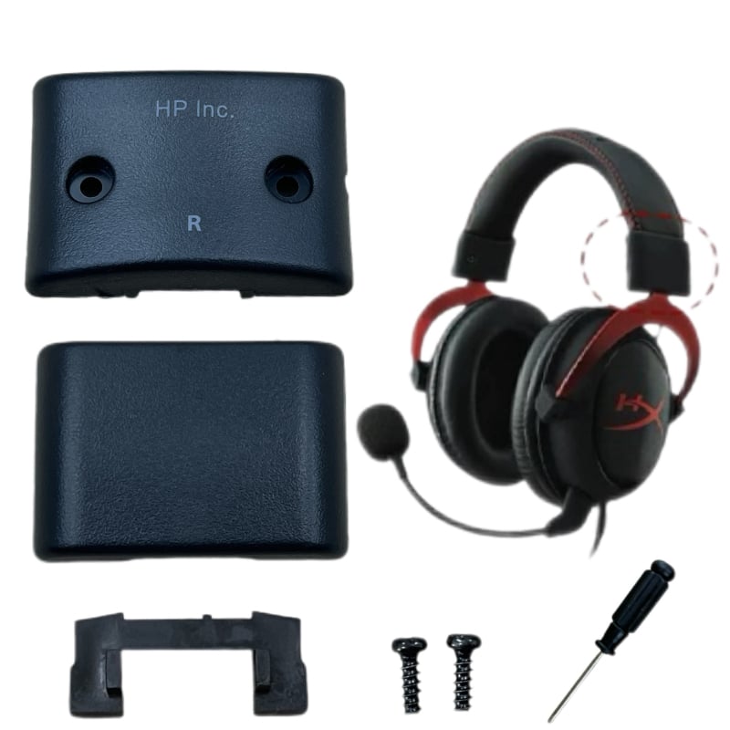 Dodatak za kopču trake za glavu za Kingston HyperX Hurricane 2 Tomahawk Alpha Storm — kompatibilno s Hurricane 2 Tomahawk Alpha Storm; jednostavna ugradnja; prilagođeno uzorcima