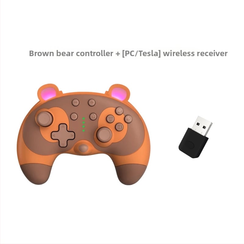 Νέος Ασύρματος Ελεγκτής PC με Bluetooth, Δόνηση και PS-2 Διασύνδεση για Genshin Impact