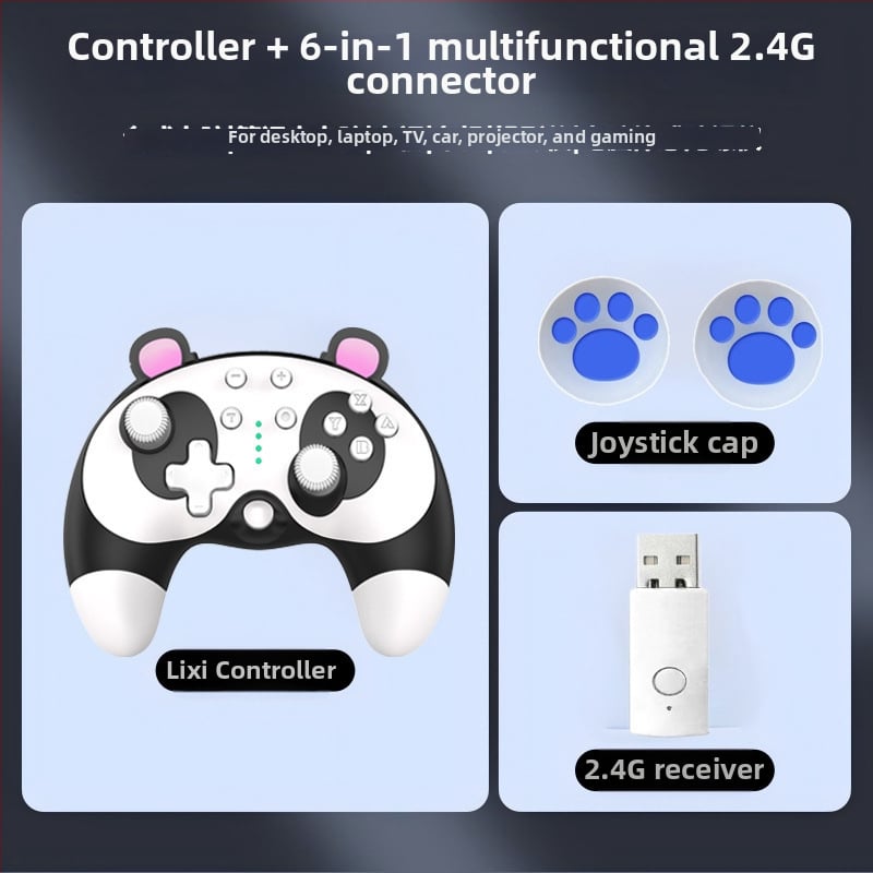 Νέος Ασύρματος Ελεγκτής PC με Bluetooth, Δόνηση και PS-2 Διασύνδεση για Genshin Impact