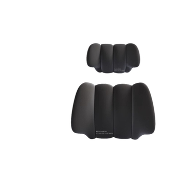 Automašīnas kakla un jostas spilvens — universāla pielāgošana, četru sezonu lietošana, sintētisko šķiedru pildījums, oriģinālais stils