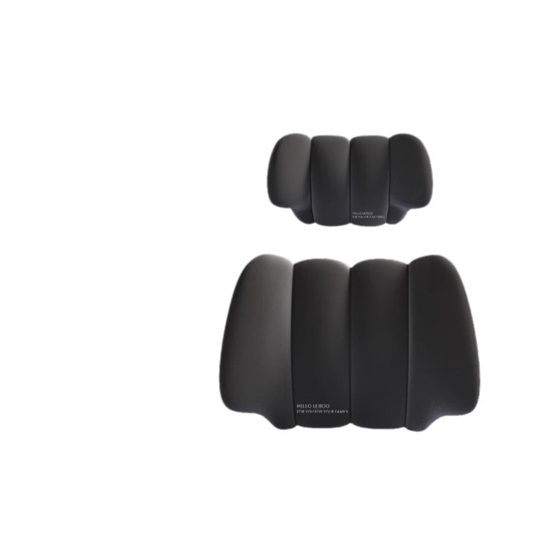 Automašīnas kakla un jostas spilvens — universāla pielāgošana, četru sezonu lietošana, sintētisko šķiedru pildījums, oriģinālais stils