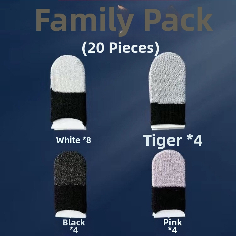 Hráčske prstové návleky - ultra tenké, odolné proti potu, pre bežné herné periférie