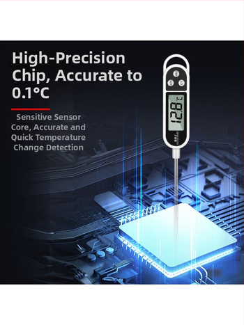Automobiļu kondicioniera termometra detektors - digitālais temperatūras testers ar sondu gaisa izplūdei