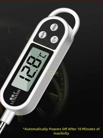 Automobiļu kondicioniera termometra detektors - digitālais temperatūras testers ar sondu gaisa izplūdei