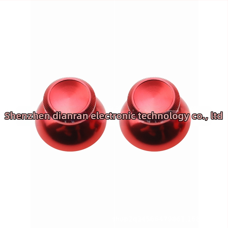Kovové krytky joysticku s hubovou hlavou pre PS5/PS4/Xbox One, hliníková zliatina, 1 pár, hmotnosť 11 g