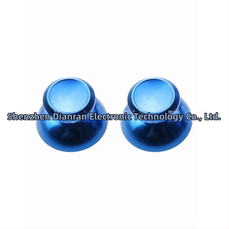 Kovové krytky joysticku s hubovou hlavou pre PS5/PS4/Xbox One, hliníková zliatina, 1 pár, hmotnosť 11 g