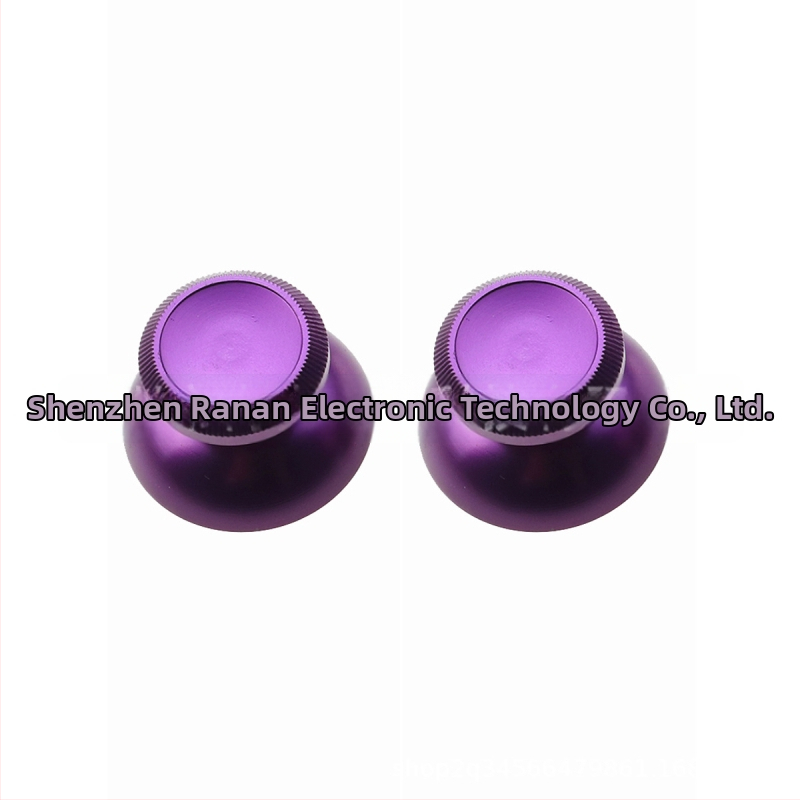 Kovové krytky joysticku s hubovou hlavou pre PS5/PS4/Xbox One, hliníková zliatina, 1 pár, hmotnosť 11 g