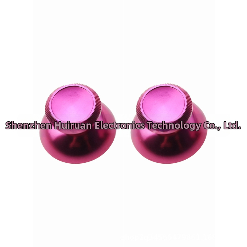 Kovové krytky joysticku s hubovou hlavou pre PS5/PS4/Xbox One, hliníková zliatina, 1 pár, hmotnosť 11 g