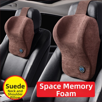 Automobiļu kakla spilvens ar atmiņas putām, karikatūru stilā, ārējā materiāla dabiskās šķiedras (atmiņas putas, dabiskas šķiedras ārējā materiāla, karikatūru stils, vasara, vispārējā automobiļu saderība)