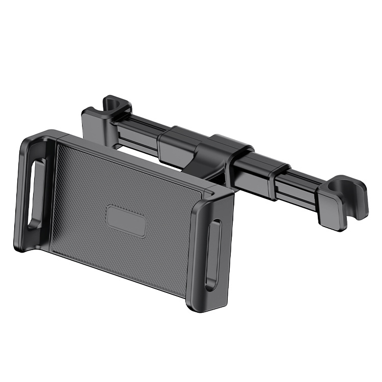 Držač za telefon i tablet za stražnje sjedalo automobila, sklopivi, snap-on montaža, Ipai držač za tablet, univerzalna kompatibilnost, nosač za naslon za glavu