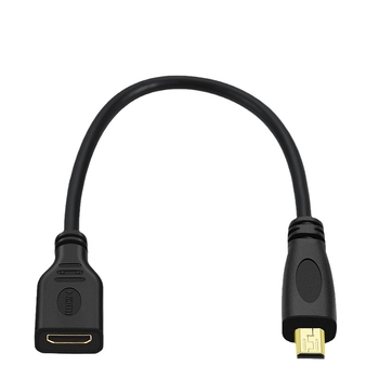 Καλώδιο μετατροπής Mini HDMI σε Micro HDMI, κράμα με επίχρυσω, μοντέλο x138, από Imison/Emison, για περιφερειακά υπολογιστών