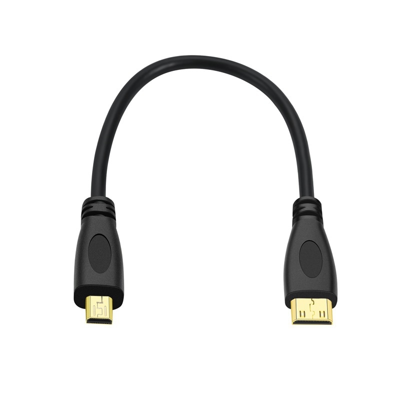 Καλώδιο μετατροπής Mini HDMI σε Micro HDMI, κράμα με επίχρυσω, μοντέλο x138, από Imison/Emison, για περιφερειακά υπολογιστών