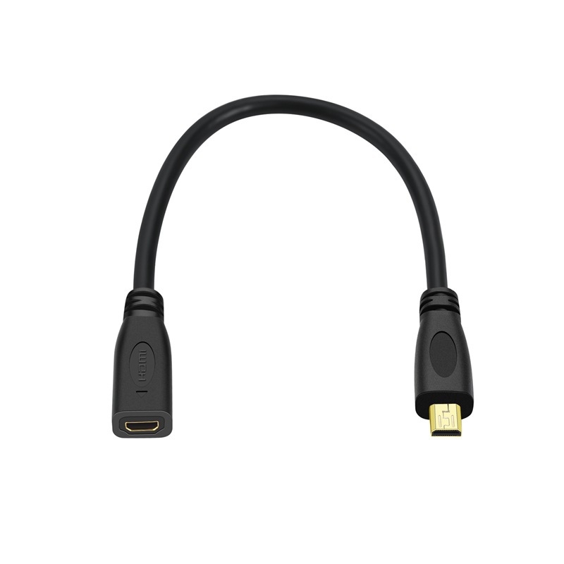 Καλώδιο μετατροπής Mini HDMI σε Micro HDMI, κράμα με επίχρυσω, μοντέλο x138, από Imison/Emison, για περιφερειακά υπολογιστών