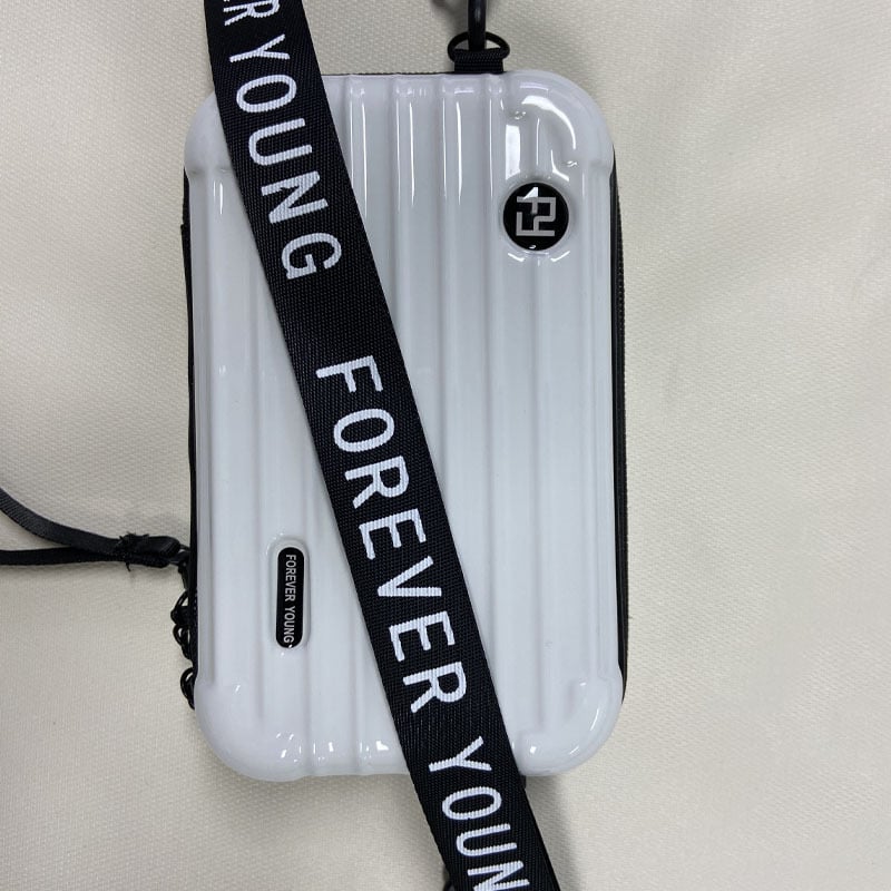 Jie Xin ABS+PC твърд корпус козметична чанта, водоустойчива ултра-лека за ежедневни пътувания