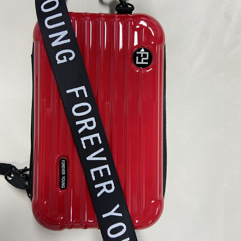 Jie Xin ABS+PC твърд корпус козметична чанта, водоустойчива ултра-лека за ежедневни пътувания