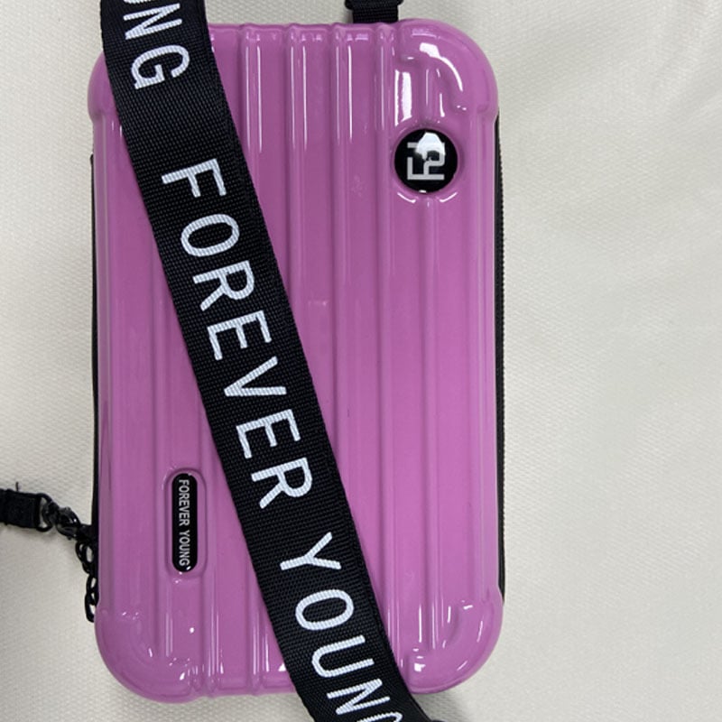 Jie Xin ABS+PC твърд корпус козметична чанта, водоустойчива ултра-лека за ежедневни пътувания