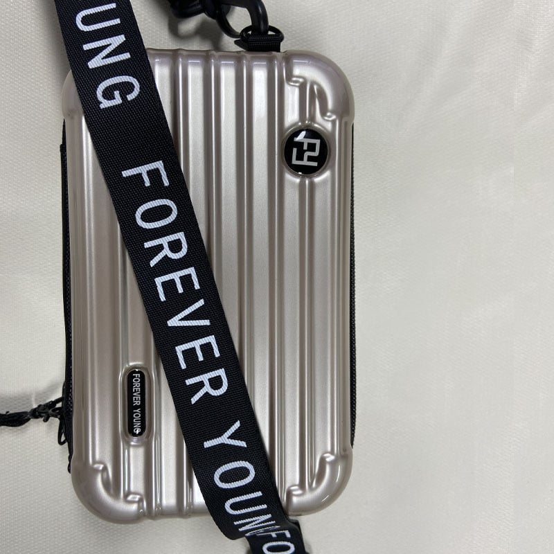 Jie Xin ABS+PC твърд корпус козметична чанта, водоустойчива ултра-лека за ежедневни пътувания