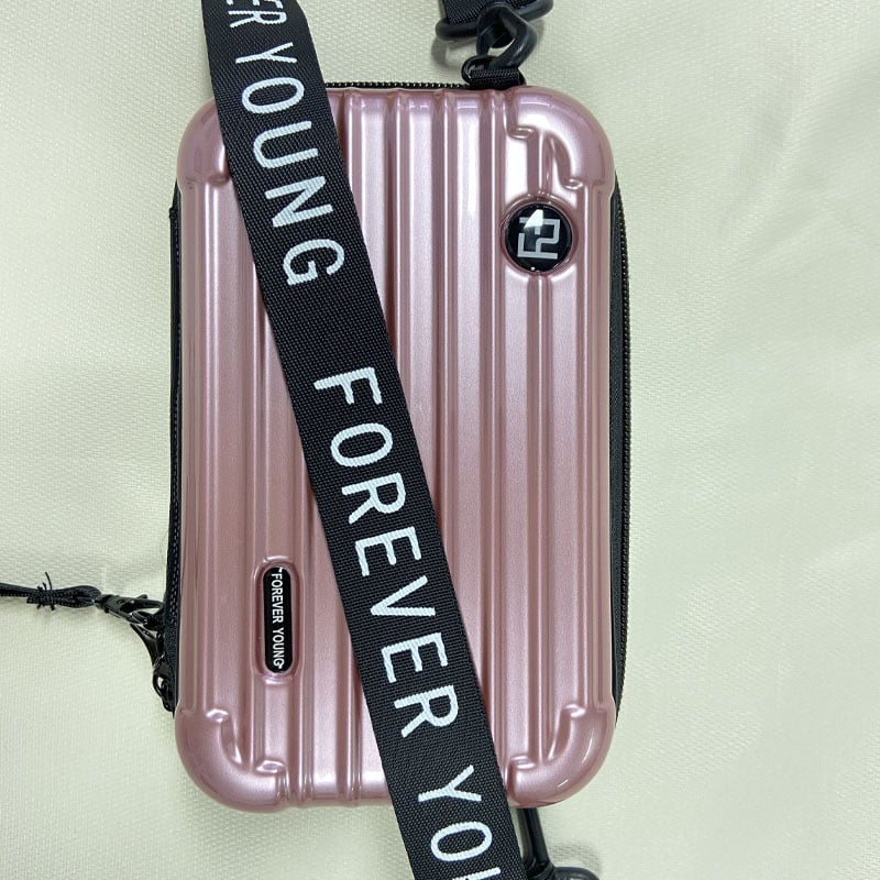 Jie Xin ABS+PC твърд корпус козметична чанта, водоустойчива ултра-лека за ежедневни пътувания