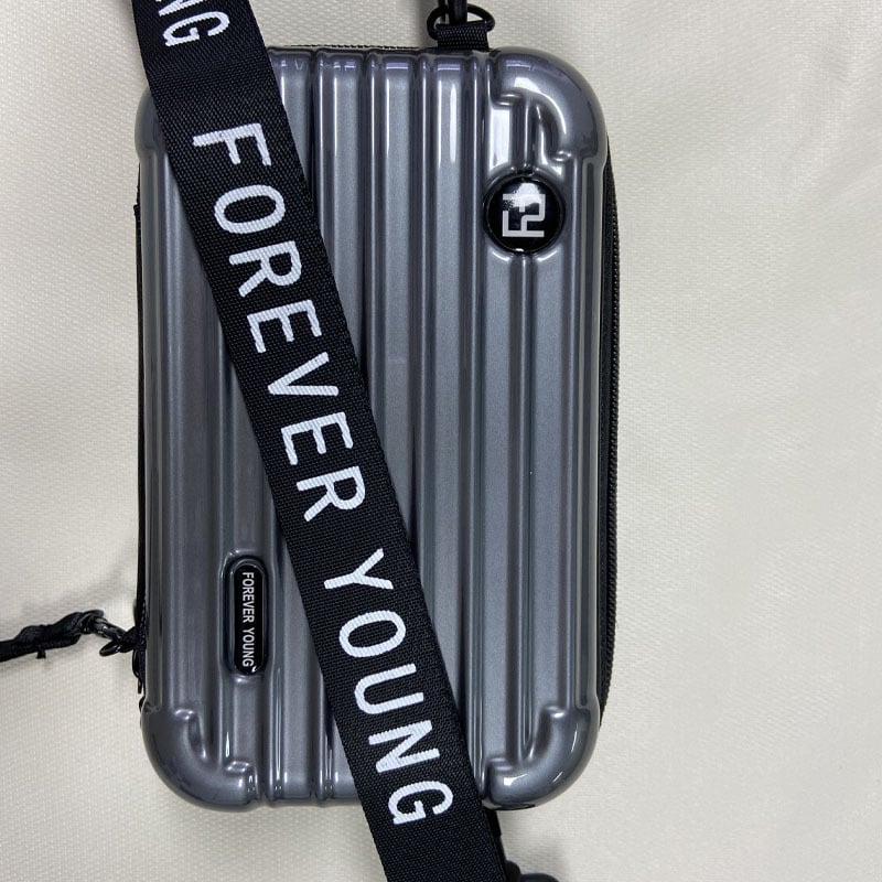 Jie Xin ABS+PC твърд корпус козметична чанта, водоустойчива ултра-лека за ежедневни пътувания