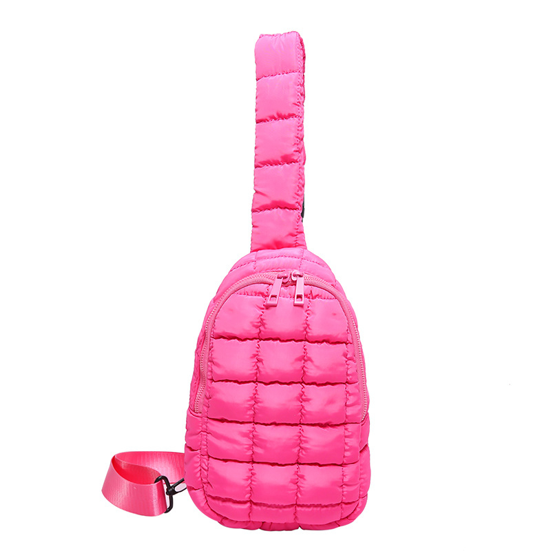 Torba preko tijela velikog kapaciteta, najlon, zatvarač, džep za identifikaciju, gradski stil