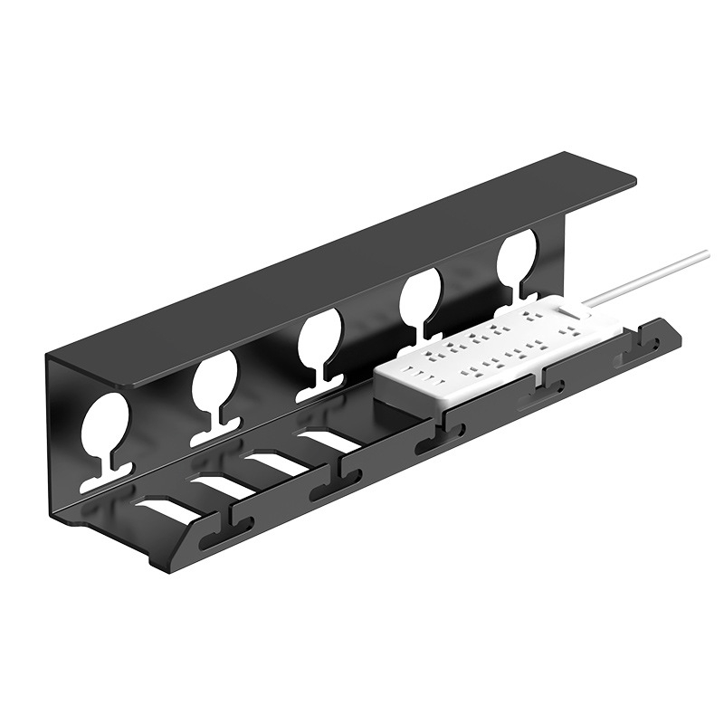 Zem galda kabelu organizētājs – Shell Stone, auksti velmēts tērauds, vienkāršs vīšanas mehānisms, piemērots kontaktligzdām un uzlādes kabeliem