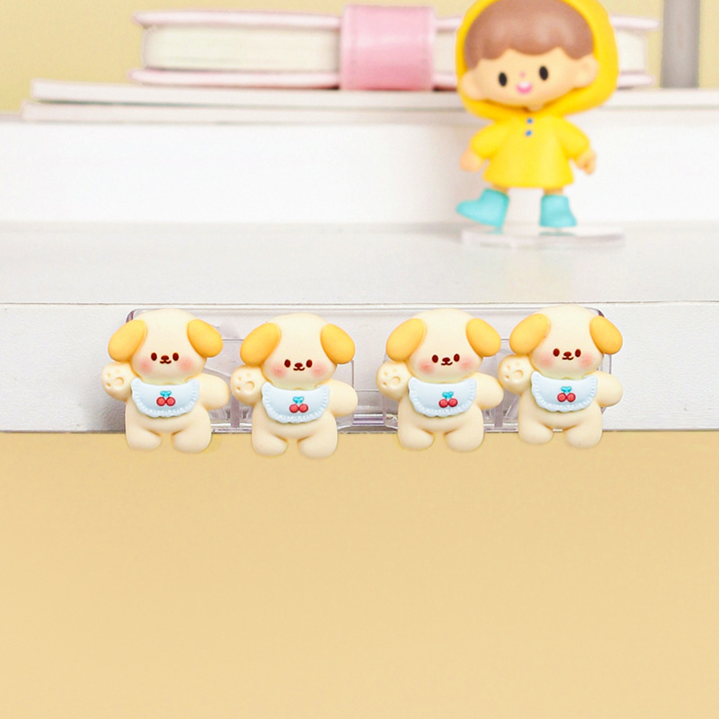 Datora galda kabelu organizētājs, jauks karikatūru stilā, uzglabāšanas turētājs uzlādes un datu kabeliem