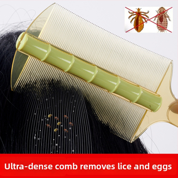 Pieptene de uz casnic cu dinți fini pentru femei și copii – stil tradițional, elimină mătreața și păduchii de cap; Material: WDYFC; Brand: Other