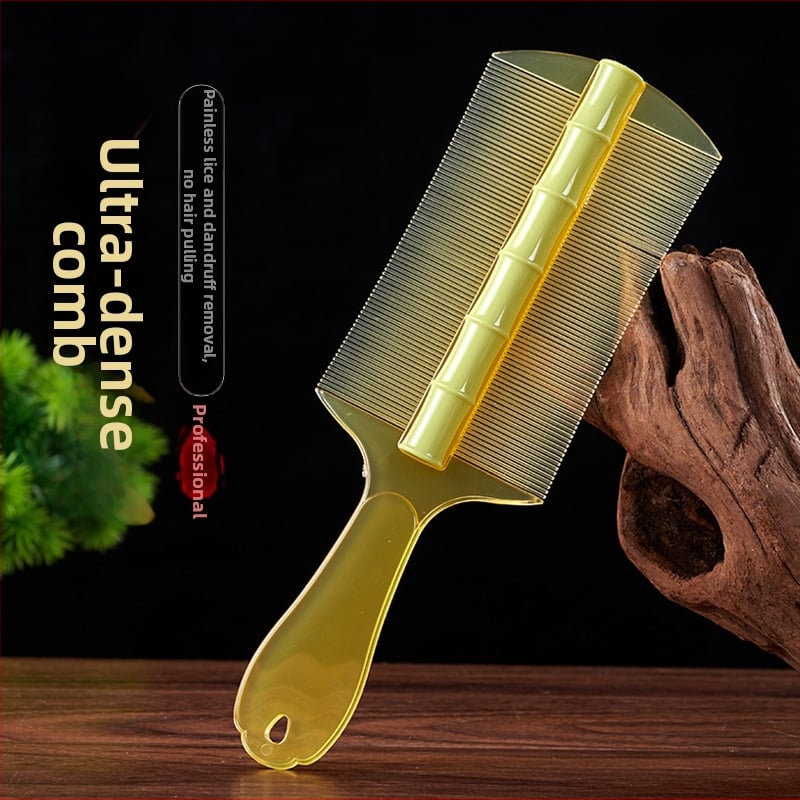 Pieptene de uz casnic cu dinți fini pentru femei și copii – stil tradițional, elimină mătreața și păduchii de cap; Material: WDYFC; Brand: Other