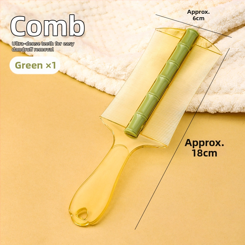 Pieptene de uz casnic cu dinți fini pentru femei și copii – stil tradițional, elimină mătreața și păduchii de cap; Material: WDYFC; Brand: Other