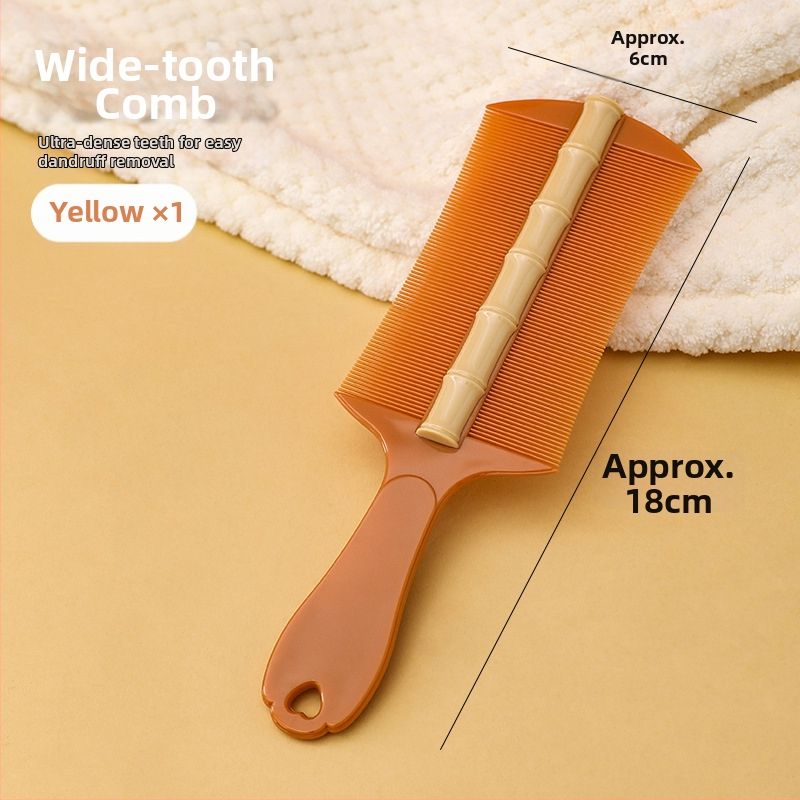 Pieptene de uz casnic cu dinți fini pentru femei și copii – stil tradițional, elimină mătreața și păduchii de cap; Material: WDYFC; Brand: Other