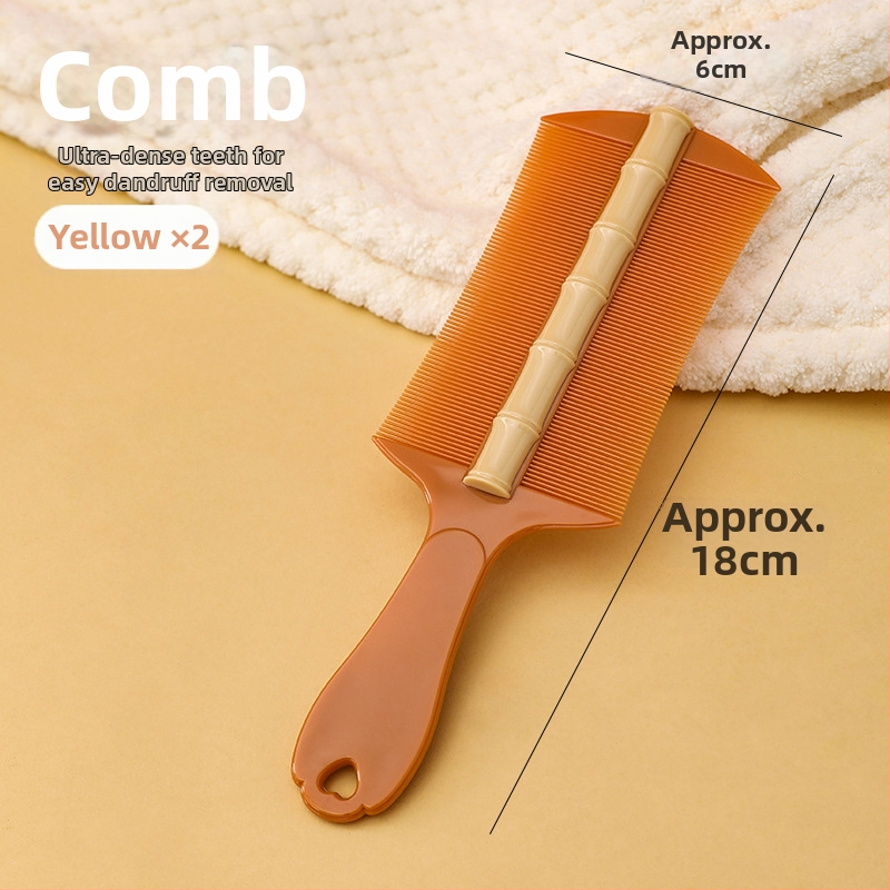 Pieptene de uz casnic cu dinți fini pentru femei și copii – stil tradițional, elimină mătreața și păduchii de cap; Material: WDYFC; Brand: Other