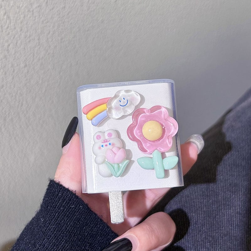 Uzlādētāja aizsarg vāciņš 80W, karikatūras dizains, saderīgs ar Oppo Reno14/Reno13 Pro/Find X9/X8/OnePlus 13