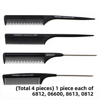 Pieptene antistatice pentru coafură profesională, dinți fini și vârf de coadă pentru makeup artiști (Brand: Other; Material: Silk flower; Piața principală: Other)