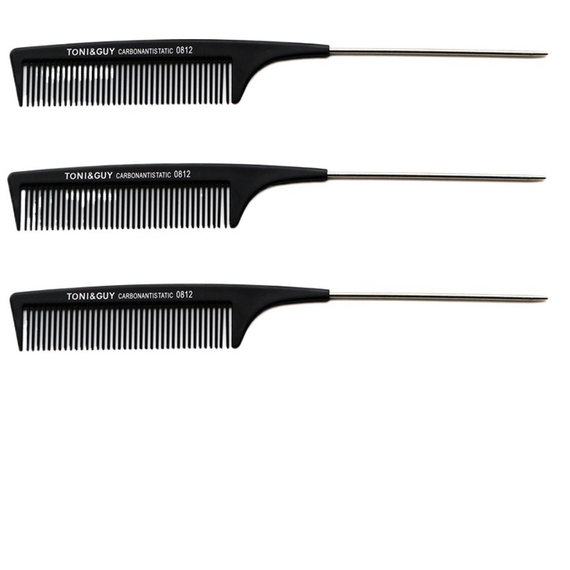 Pieptene antistatice pentru coafură profesională, dinți fini și vârf de coadă pentru makeup artiști (Brand: Other; Material: Silk flower; Piața principală: Other)