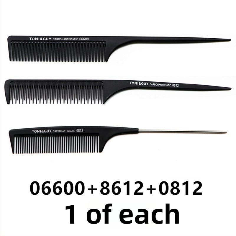 Pieptene antistatice pentru coafură profesională, dinți fini și vârf de coadă pentru makeup artiști (Brand: Other; Material: Silk flower; Piața principală: Other)