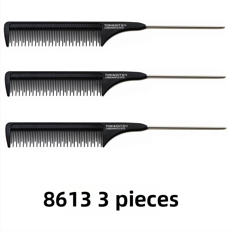 Pieptene antistatice pentru coafură profesională, dinți fini și vârf de coadă pentru makeup artiști (Brand: Other; Material: Silk flower; Piața principală: Other)