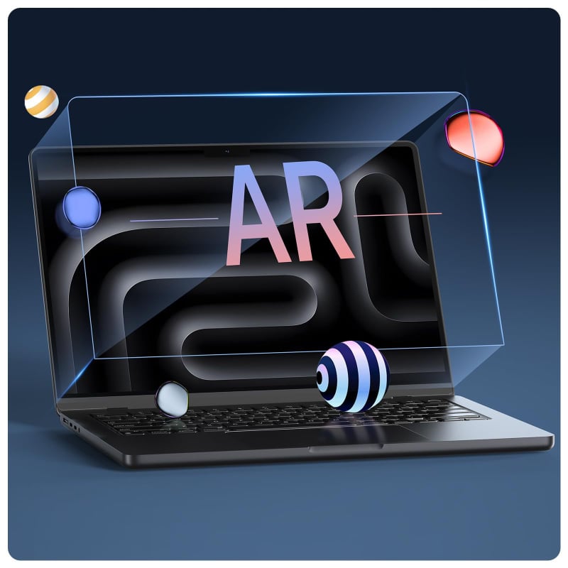 MacBook филм за защита на екрана с антиотразително покритие, HD яснота, електроплатово покритие, съвместим с MacBook Air и Pro