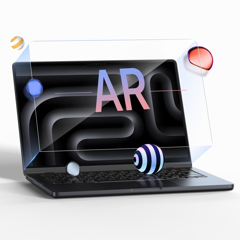 MacBook филм за защита на екрана с антиотразително покритие, HD яснота, електроплатово покритие, съвместим с MacBook Air и Pro