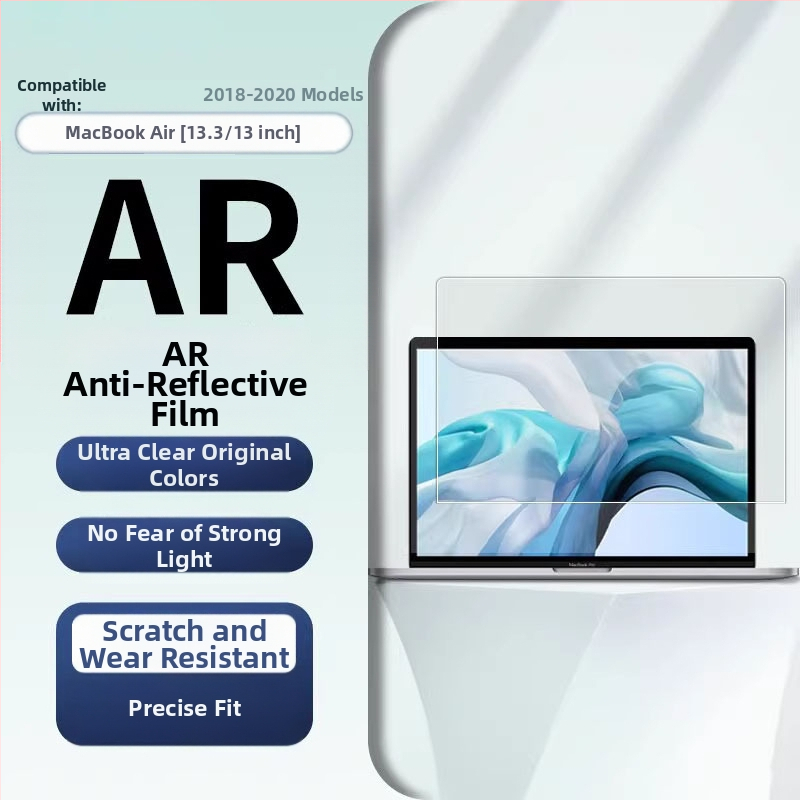 MacBook филм за защита на екрана с антиотразително покритие, HD яснота, електроплатово покритие, съвместим с MacBook Air и Pro