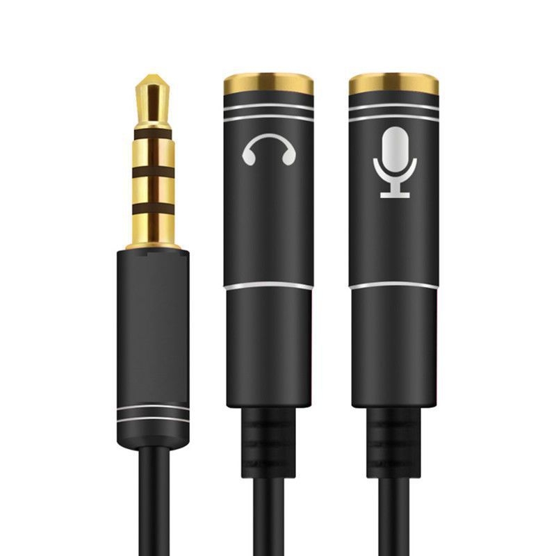 3,5 mm audio splitter kabel, jedan na dva za PC i mobilni telefon, spoj mikrofona (Materijal jezgre: Oxygen-free copper; Materijal vodiča: Fiber optic; Marka: Other; Certifikacija: Other)
