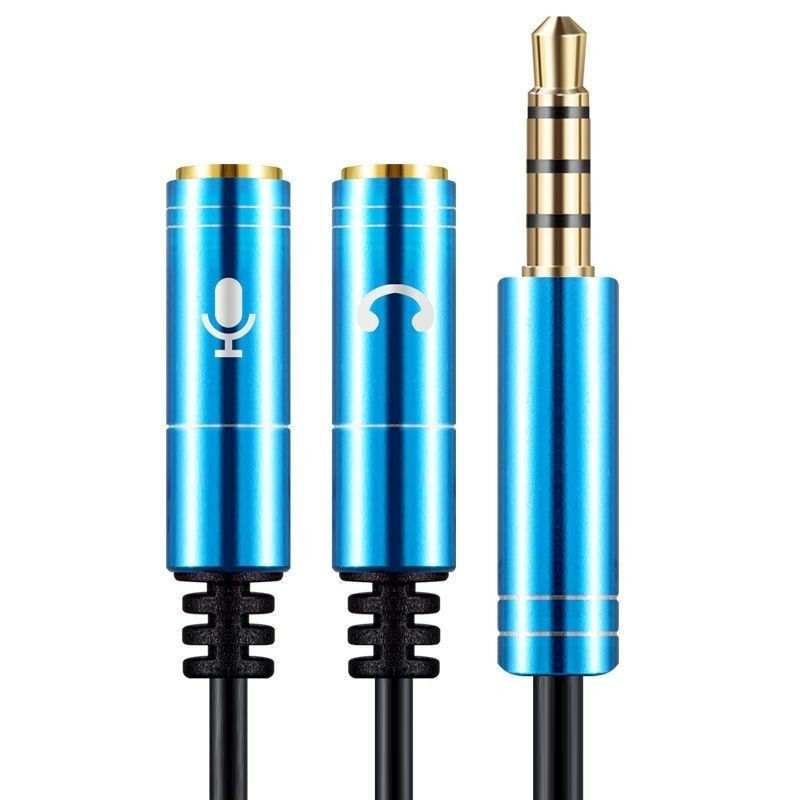 3,5 mm audio splitter kabel, jedan na dva za PC i mobilni telefon, spoj mikrofona (Materijal jezgre: Oxygen-free copper; Materijal vodiča: Fiber optic; Marka: Other; Certifikacija: Other)
