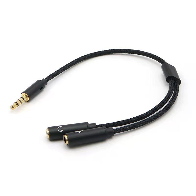 3,5 mm audio splitter kabel, jedan na dva za PC i mobilni telefon, spoj mikrofona (Materijal jezgre: Oxygen-free copper; Materijal vodiča: Fiber optic; Marka: Other; Certifikacija: Other)