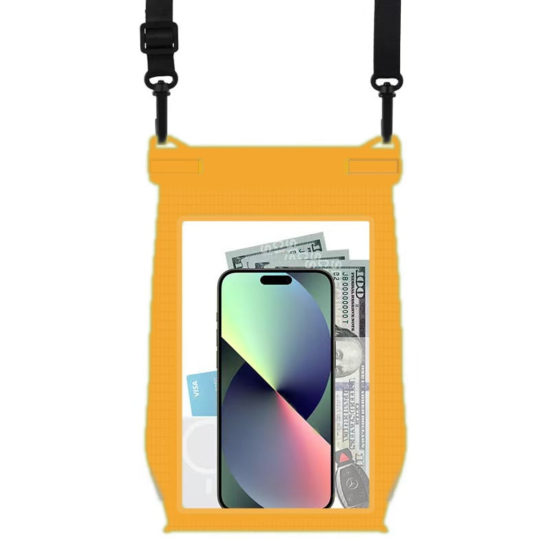 Vodootporna torbica za mobitel s ekranom osjetljivim na dodir, velik kapacitet, razina vodootpornosti 8, za plivanje i rafting, crossbody torbica za kozmetiku