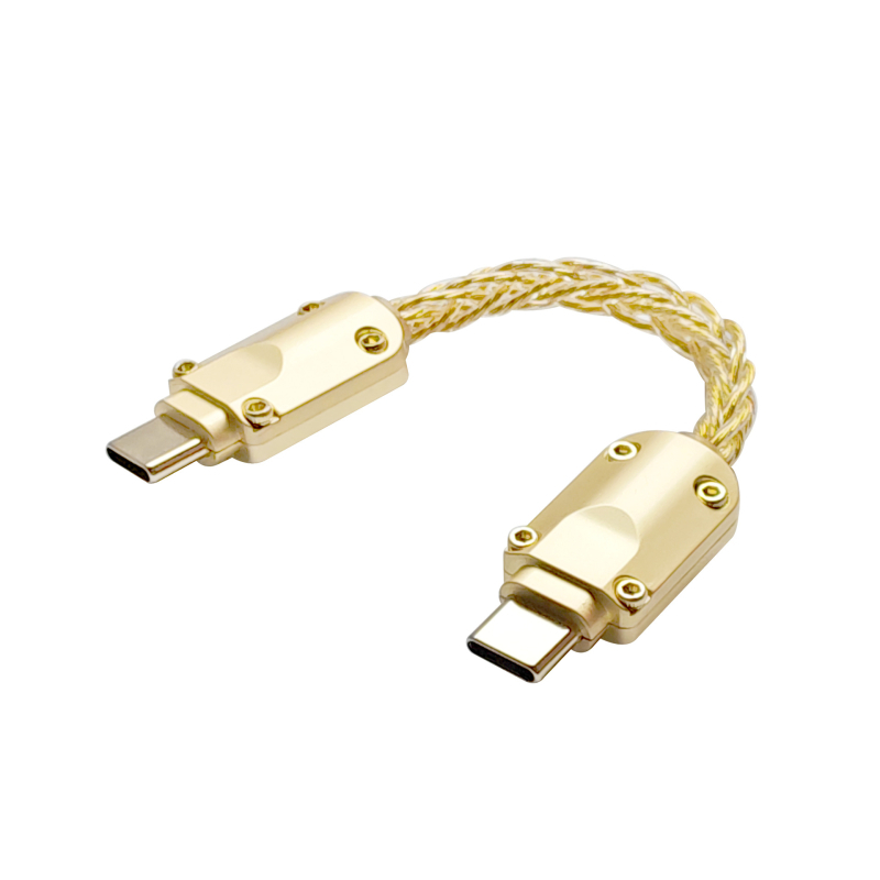 OTG Type-C audio kabel XS-012 s malim završnim adapterom za slušalice, prenosni DAC zvučna kartica kabel