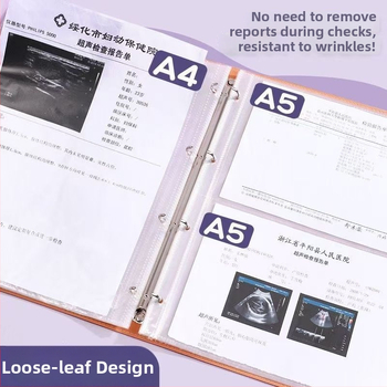 Ādas grāmata grūtnieču uzskaitēm — modelis Sleeping Baby Storage Book; 120 lapas; biezums 1.5; materiāla biezums 0.2; logotipa drukāšana iespējama