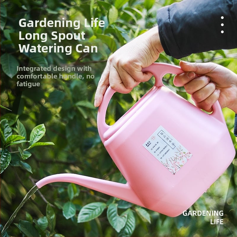 Plastična kanica za zalijevanje s dugim izlazom, 4 L, za kućnu njegu biljaka