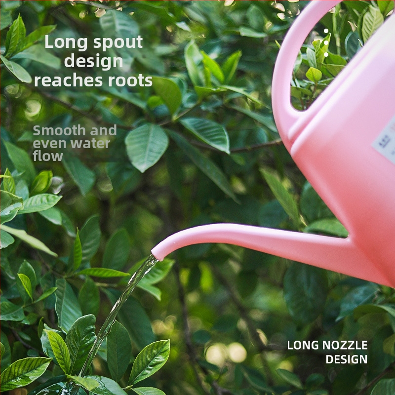 Plastična kanica za zalijevanje s dugim izlazom, 4 L, za kućnu njegu biljaka