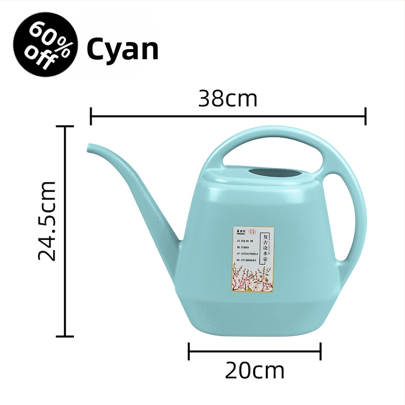 Plastična kanica za zalijevanje s dugim izlazom, 4 L, za kućnu njegu biljaka