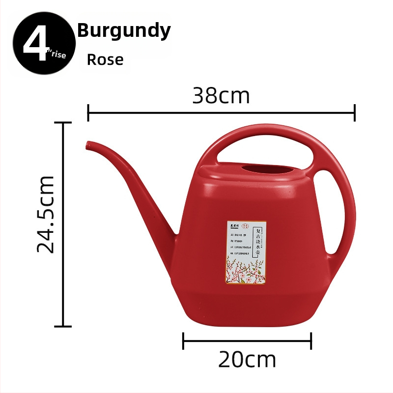 Plastična kanica za zalijevanje s dugim izlazom, 4 L, za kućnu njegu biljaka